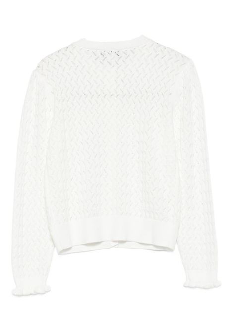 Cardigan con lavorazione a maglia TARTINE ET CHOCOLAT | CA180221325E NACRE
